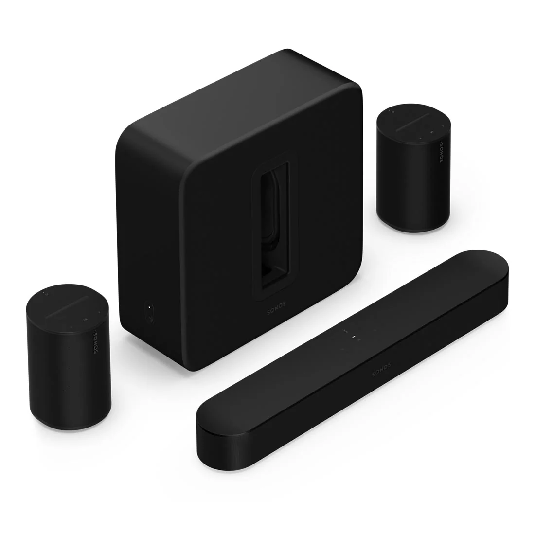 Sonos Premium Immersive Set with Beam - Beam | Sub 4 | 2x Era 100 - Bundle