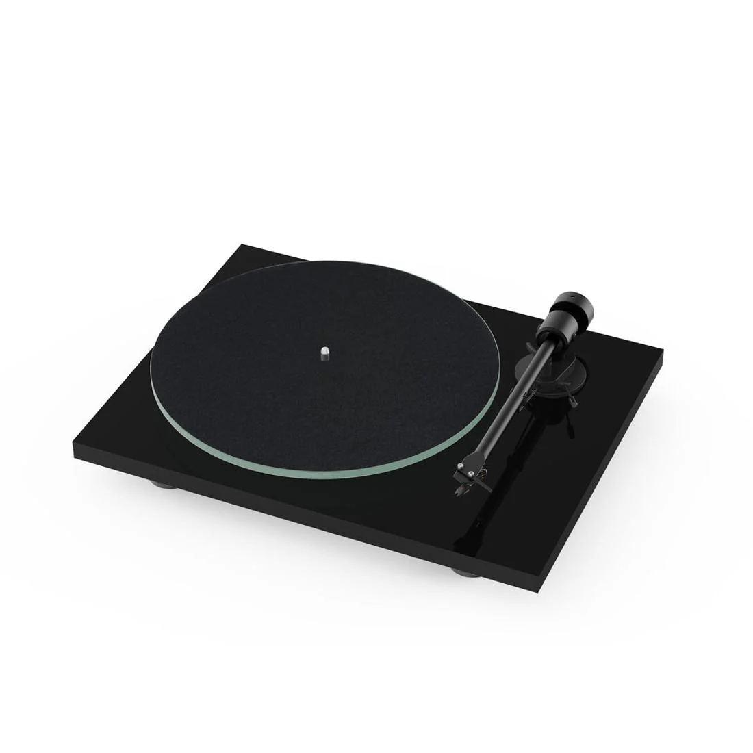Pro-Ject T1 EVO Belt-Drive Turntable with Ortofon OM10 Cartridge (OPEN BOX) - Image 4
