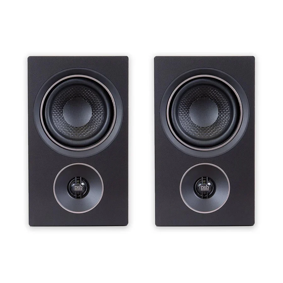 PSB Alpha Bookshelf Speaker Bundle – Black Ash #3 - Image 4
