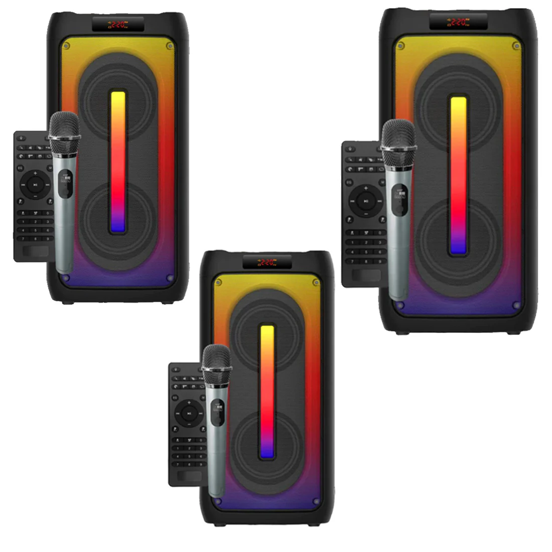 Rage Audio BTS3668 Portable Bluetooth Speaker - Bundle - Image 3