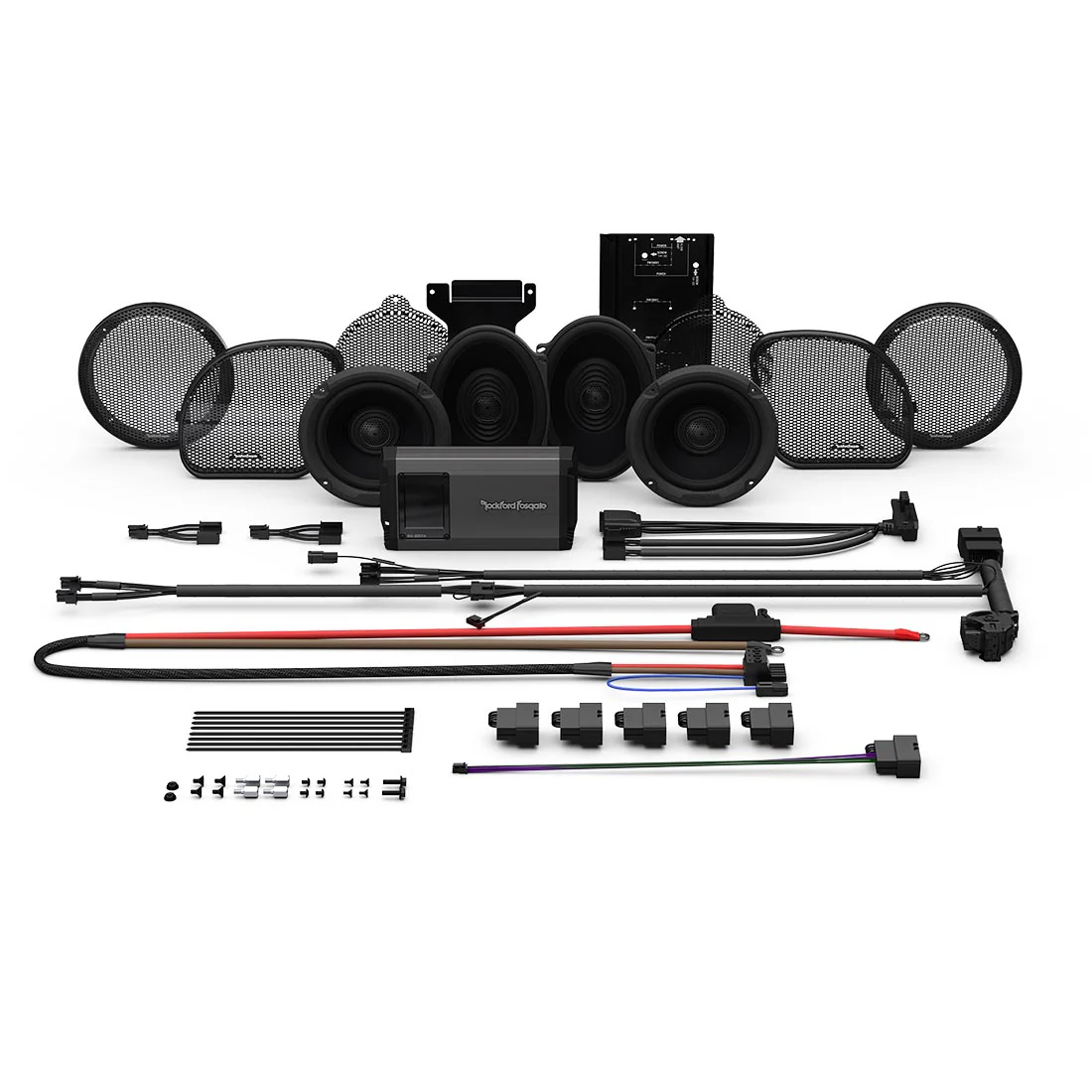 Rockford Fosgate HD14CVO-STG2 2014+ Harley-Davidson CVO Stage-2 Kit (Gen-3) (HD14CVOSTG2) - Image 2