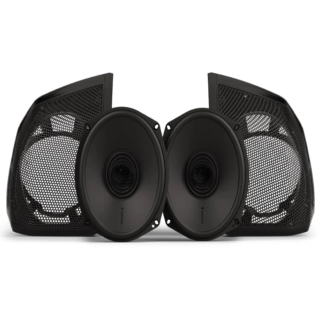 Rockford Fosgate HD24BL69 6"x9" Saddlebag Speakers for Select 2024+ Harley-Davidson Motorcycles (Gen-2)