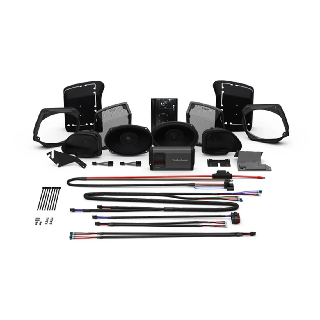 Rockford Fosgate HD9813RG-STG3 1998-2013 Harley-Davidson Road Glide Stage-3 Kit (Gen-3) (HD9813RGSTG3) - Image 3