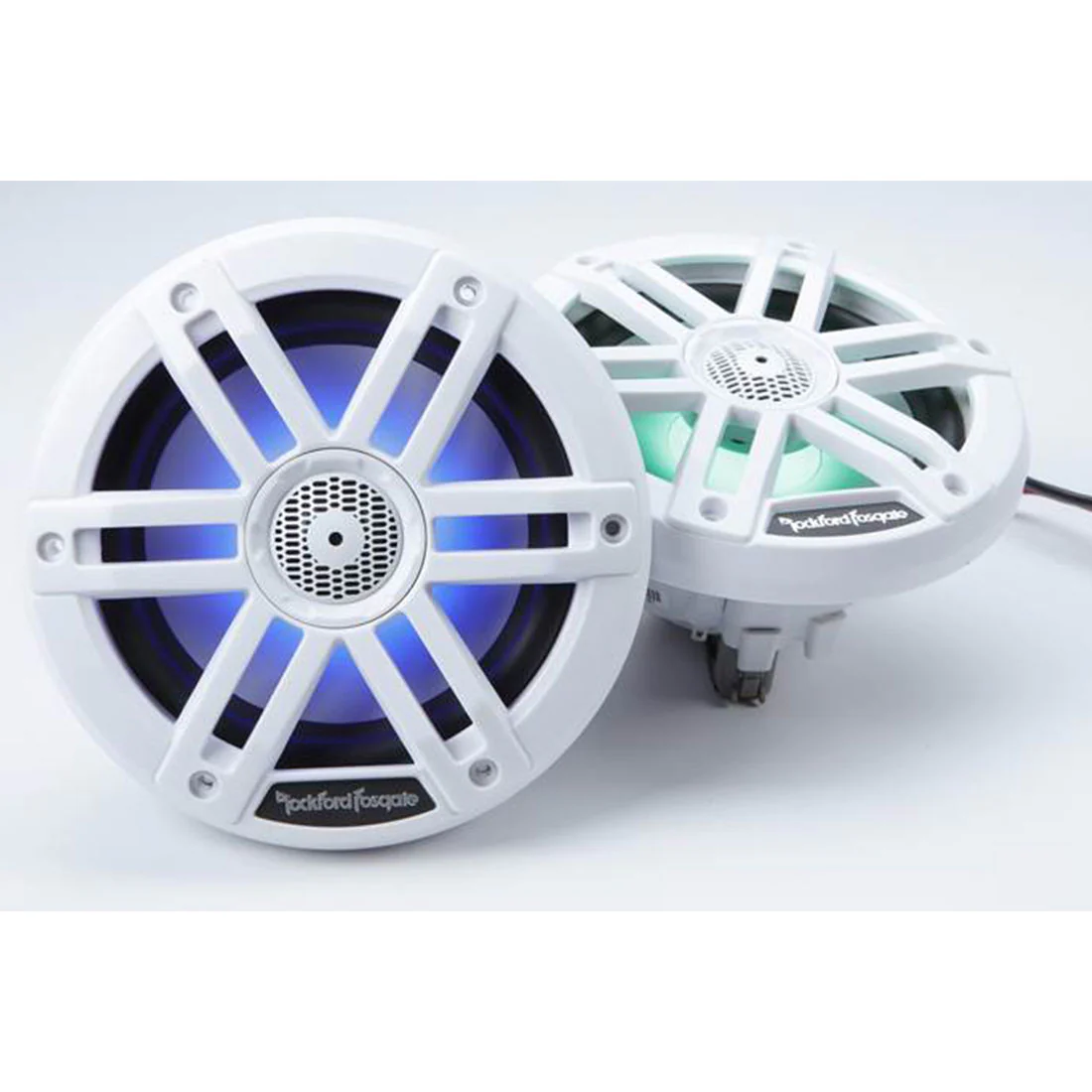 Rockford Fosgate M1-6 6" Color Optix Marine 2-Way Speakers - White (M16) - Image 2