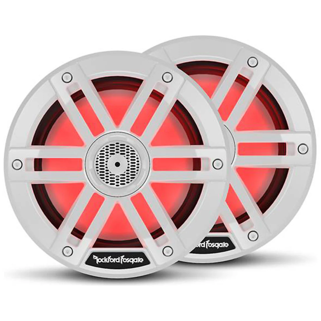 Rockford Fosgate M1-65 6.5" Color Optix Marine 2-Way Speakers - White (M165)