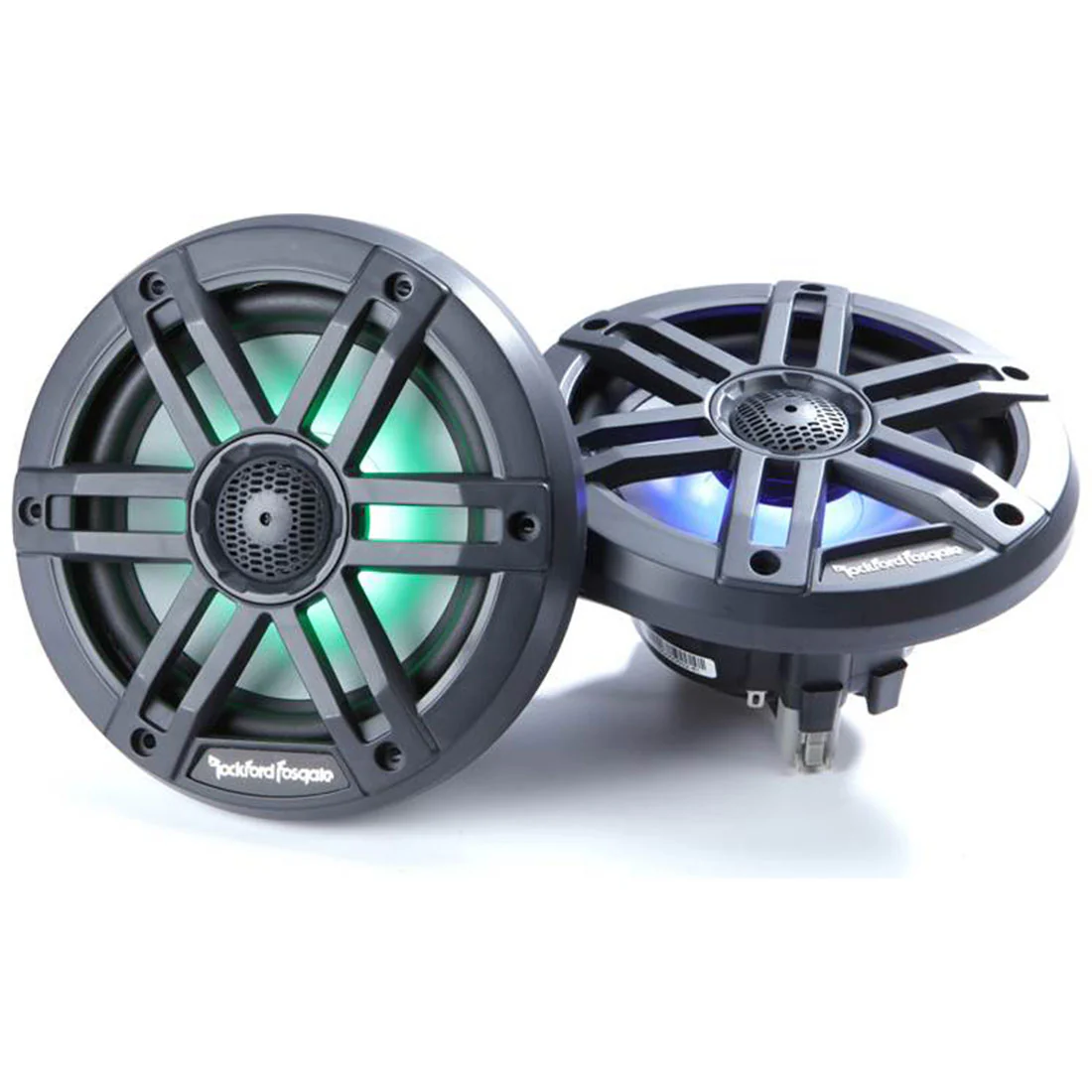 Rockford Fosgate M1-6B 6" Color Optix Marine 2-Way Speakers - Black (M16B) - Image 4