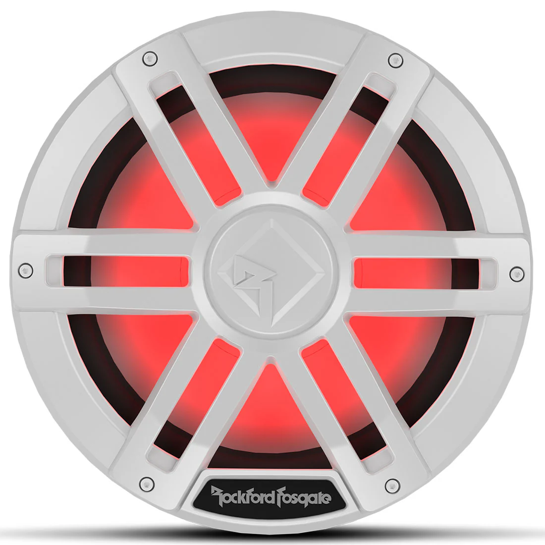 Rockford Fosgate M1D4-12 12" Color Optix Marine Subwoofer - White (M1D412)
