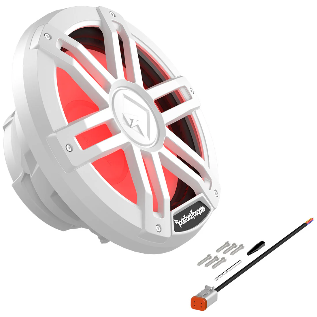 Rockford Fosgate M1D4-12 12" Color Optix Marine Subwoofer - White (M1D412) - Image 5