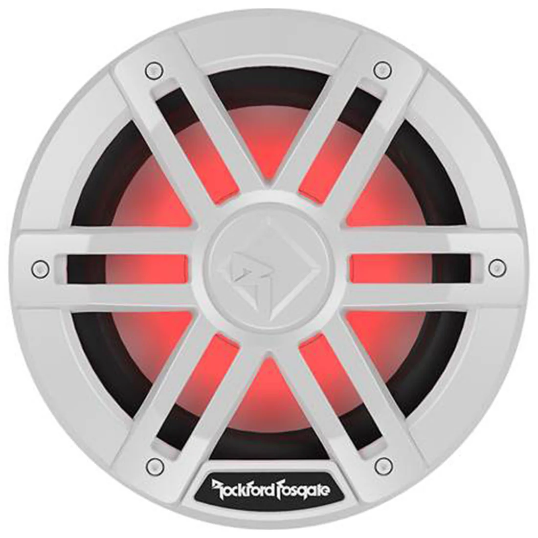 Rockford Fosgate M1D4-8 8" Color Optix Marine Subwoofer - White (M1D48)