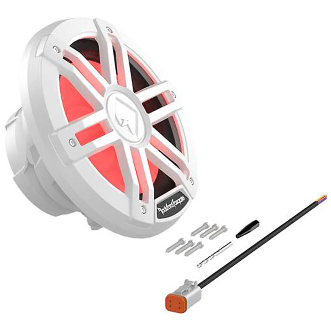 Rockford Fosgate M1D4-8 8" Color Optix Marine Subwoofer - White (M1D48) - Image 5