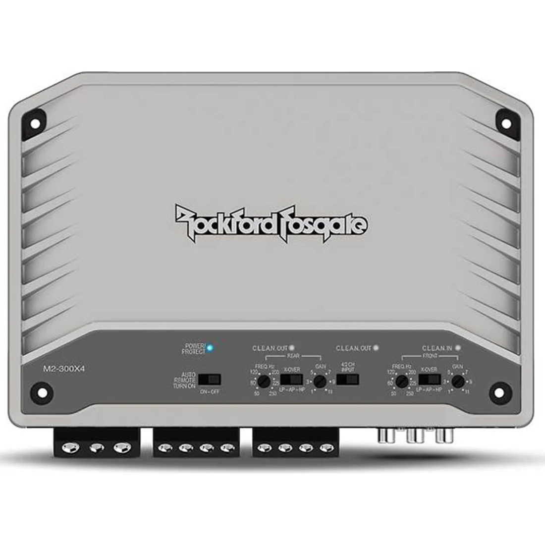 Rockford Fosgate M2-300X4 Marine 300 Watt 4-Channel Element Ready - Amplifier (M2300X4)
