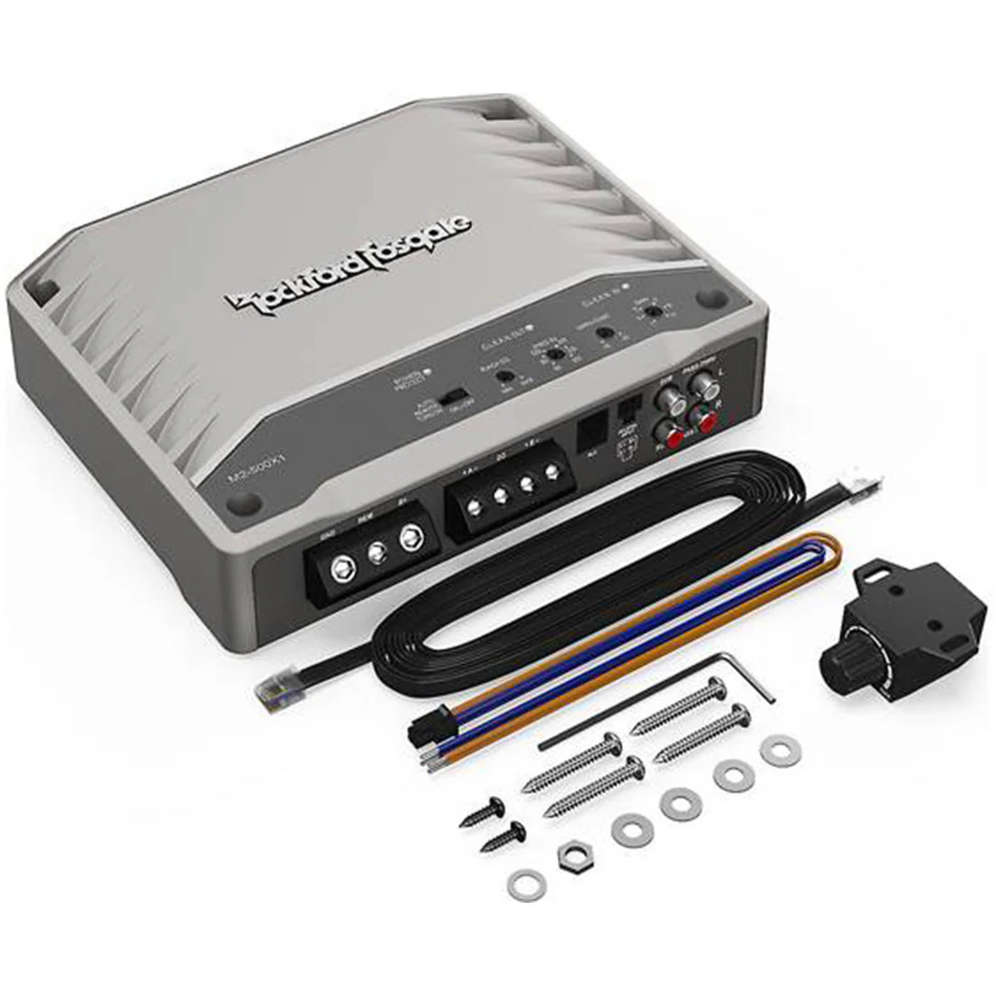Rockford Fosgate M2-500X1 Marine 500 Watt Mono Element Ready Subwoofer Amplifier (M2500X1) - Image 2