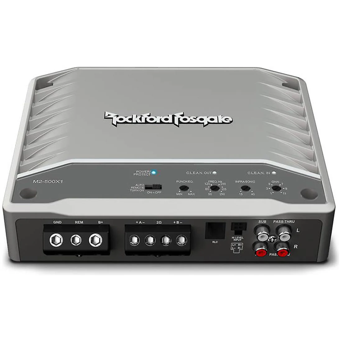 Rockford Fosgate M2-500X1 Marine 500 Watt Mono Element Ready Subwoofer Amplifier (M2500X1) - Image 3