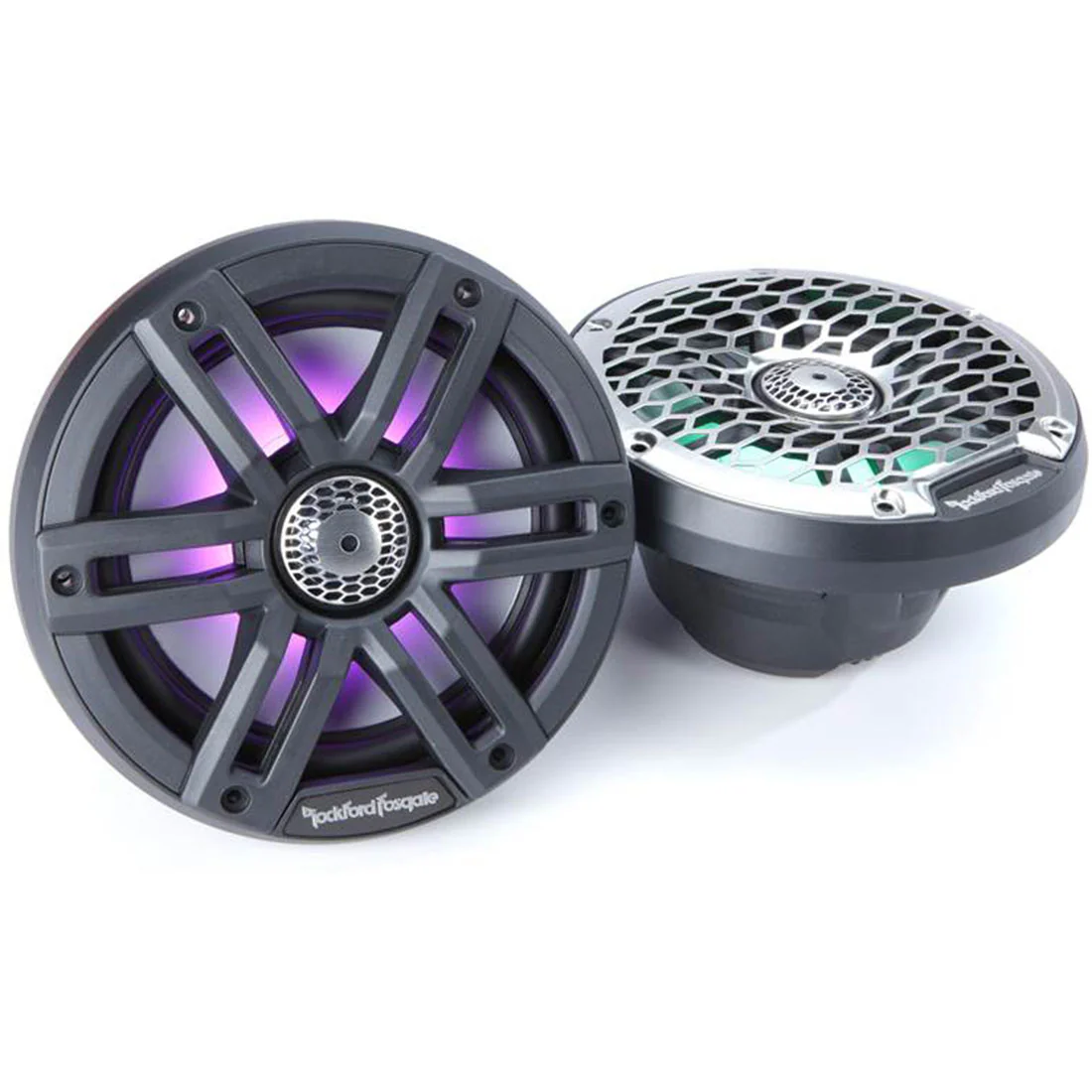 Rockford Fosgate M2-65B 6.5" Color Optix Marine 2-Way Speakers - Black (M265B) - Image 4