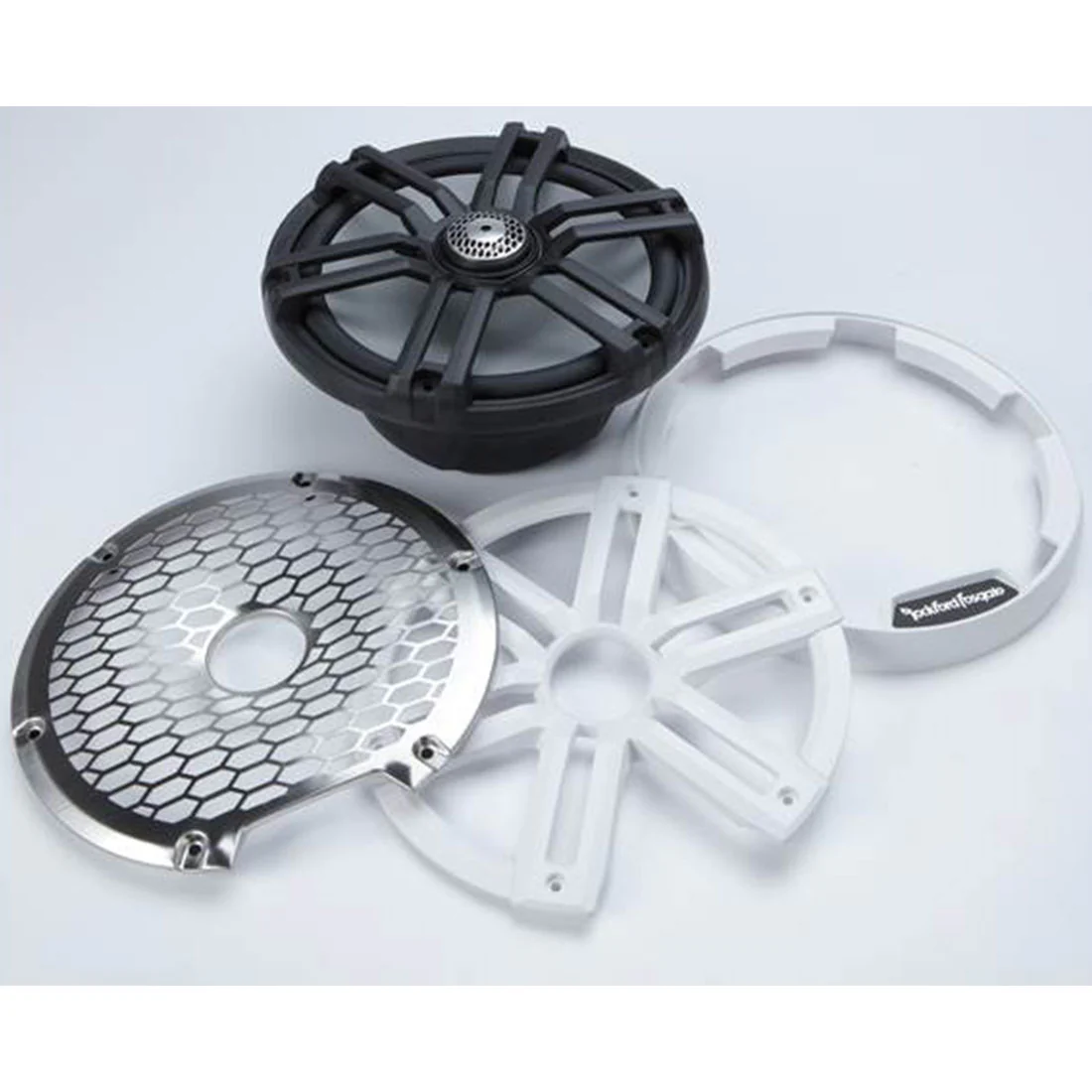 Rockford Fosgate M2-8 8" Color Optix Marine 2-Way Speakers - White (M28) - Image 2