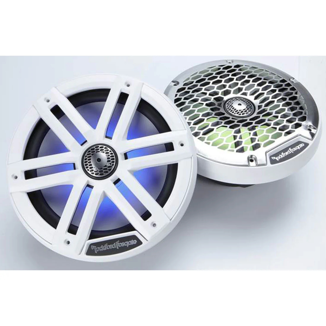 Rockford Fosgate M2-8 8" Color Optix Marine 2-Way Speakers - White (M28) - Image 3