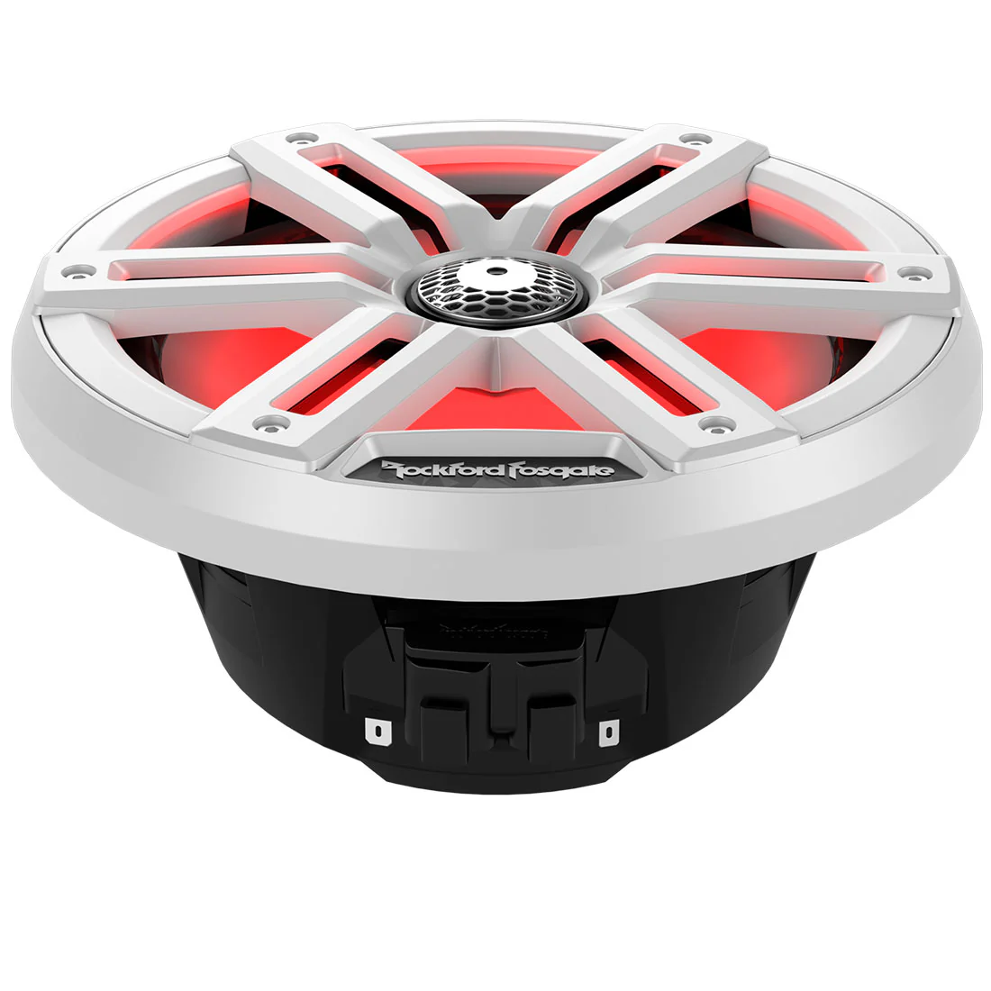 Rockford Fosgate M2-8 8" Color Optix Marine 2-Way Speakers - White (M28) - Image 6