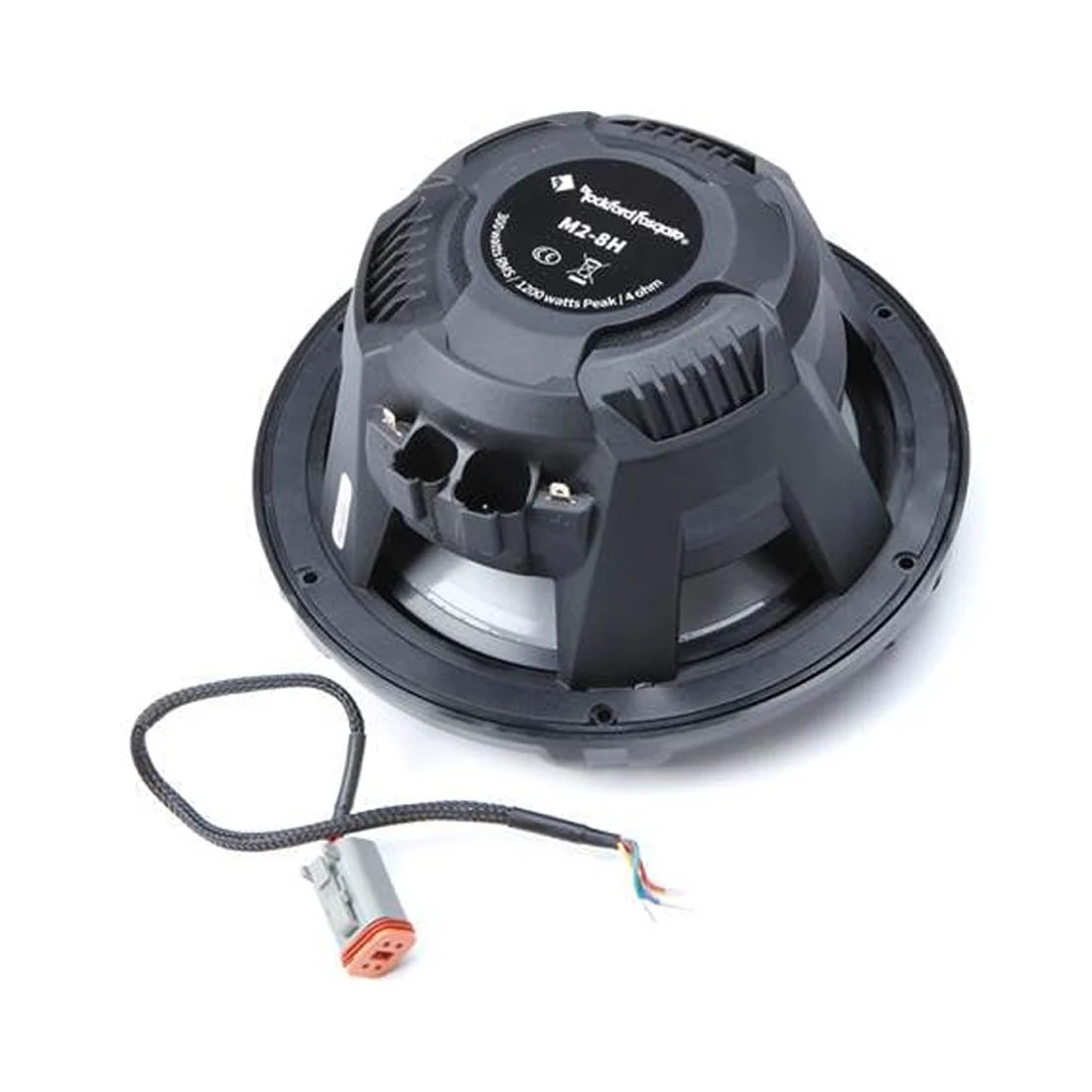 Rockford Fosgate M2-8H M2 Series 8" Colour-Optix 2-Way Marine Horn Speakers - White (M28H) - Image 2