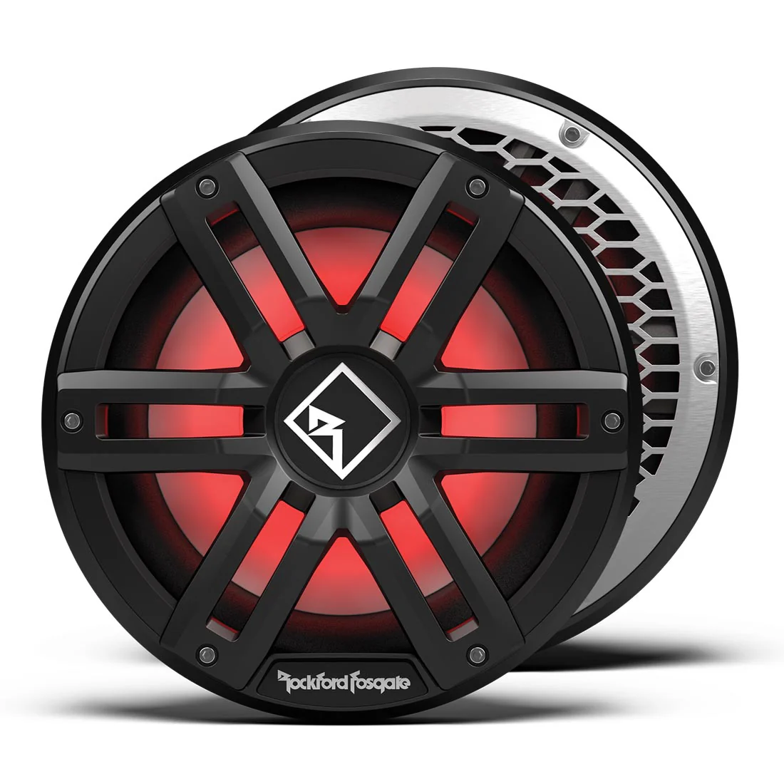 Rockford Fosgate M2D2-10S-G2 10" Colour Optix Sealed Marine 2-Ohm DVC Subwoofer (M2D210SG2) - Image 2