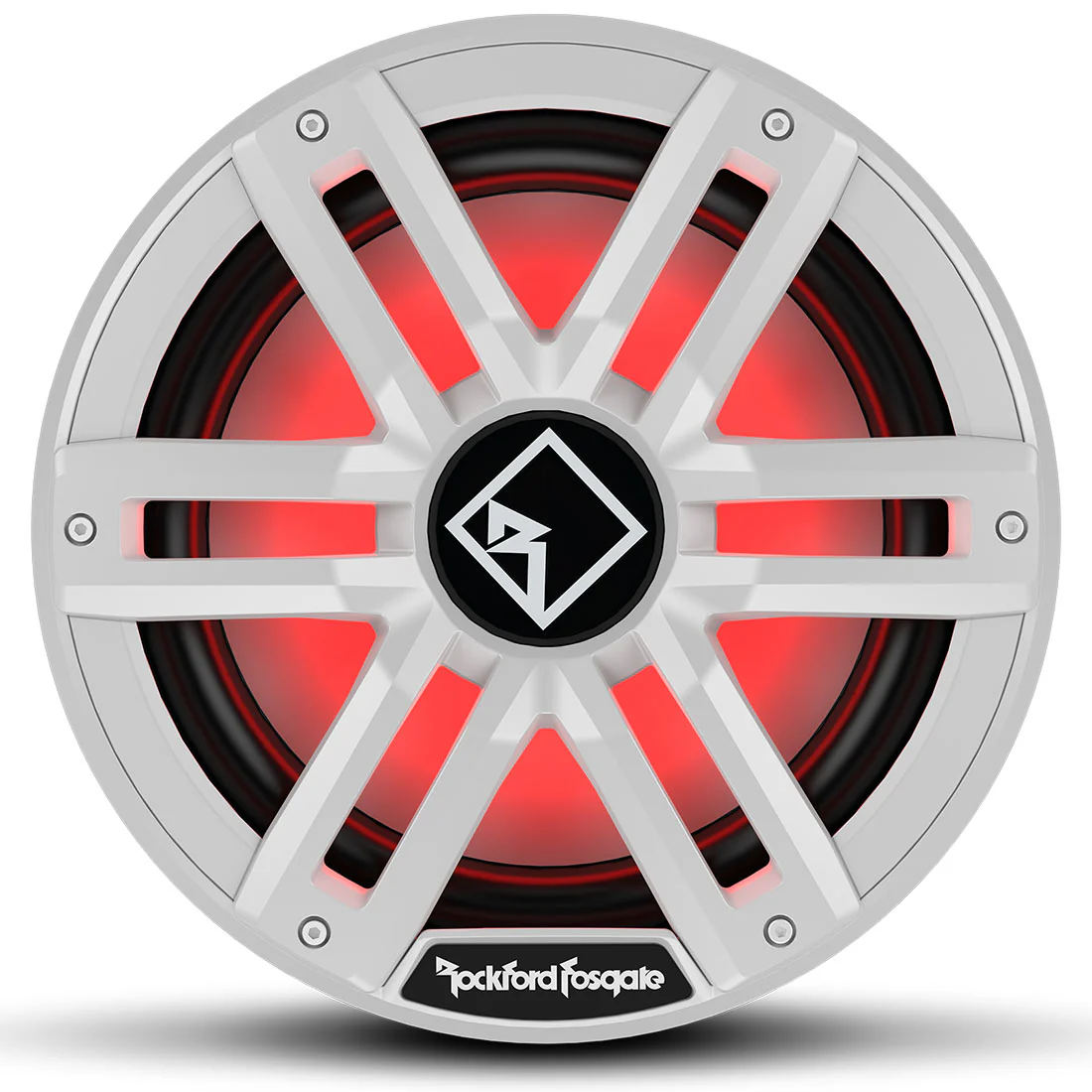Rockford Fosgate M2D2-12I 12" Color Optix Infinite Baffle Marine Subwoofer - White (M2D212I) - Image 3