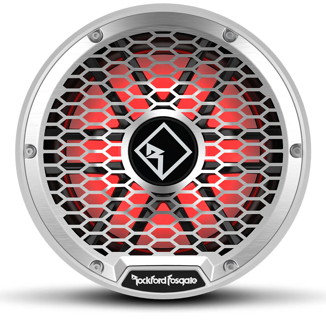 Rockford Fosgate M2D2-12I 12" Color Optix Infinite Baffle Marine Subwoofer - White (M2D212I) - Image 4