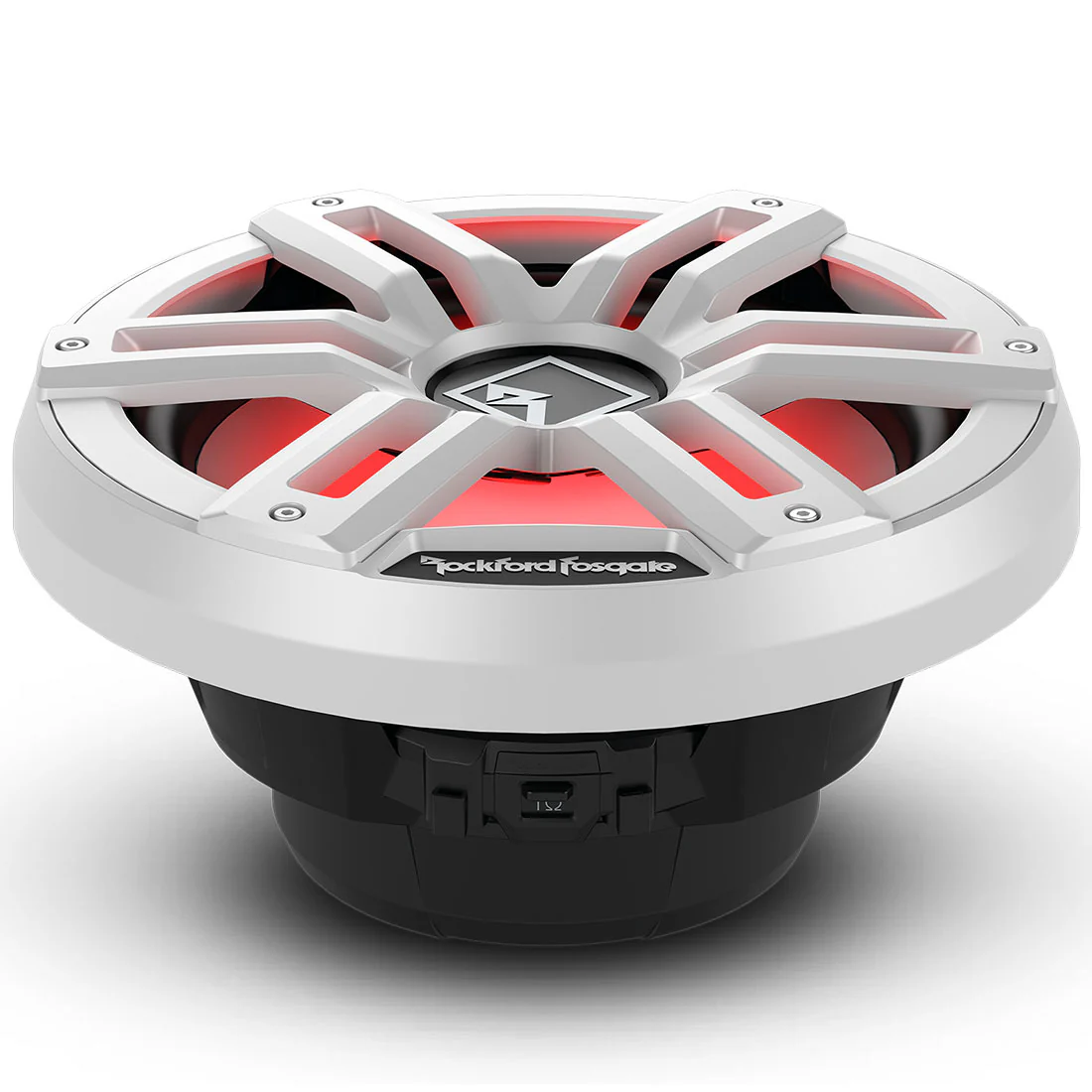 Rockford Fosgate M2D2-12I 12" Color Optix Infinite Baffle Marine Subwoofer - White (M2D212I) - Image 6