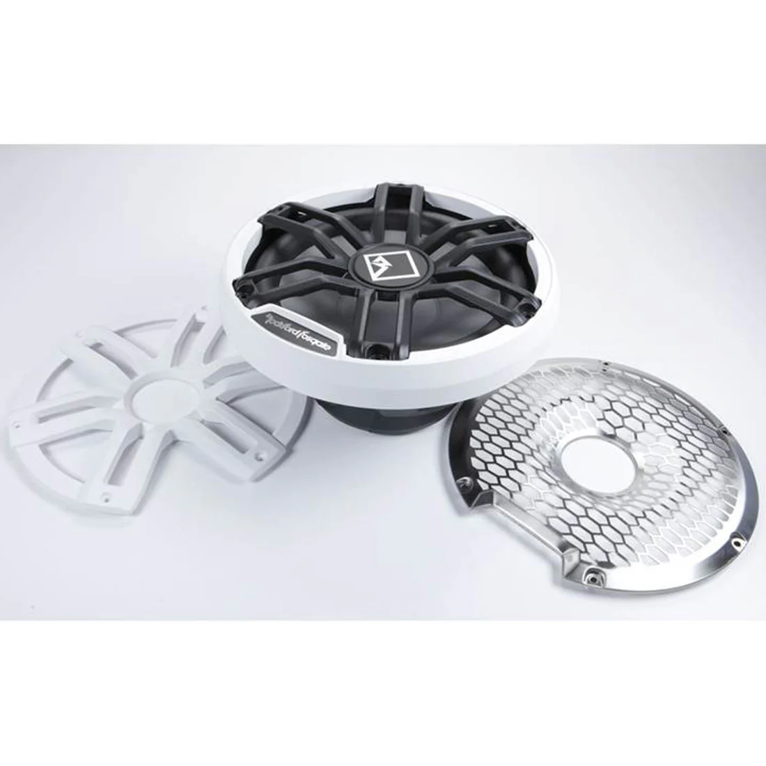 Rockford Fosgate M2D2-12I 12" Color Optix Infinite Baffle Marine Subwoofer - White (M2D212I) - Image 9