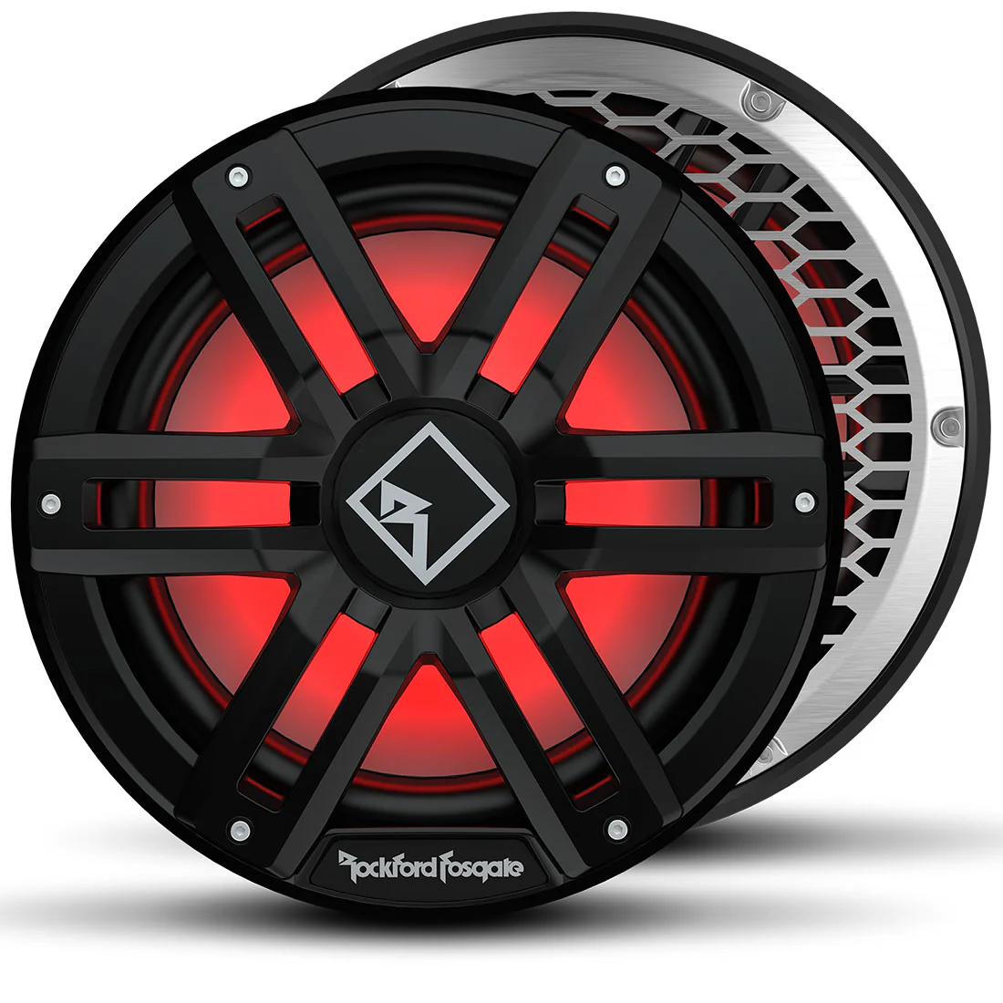 Rockford Fosgate M2D2-12IB 12" Color Optix Infinite Baffle Marine Subwoofer - Black (M2D212IB)