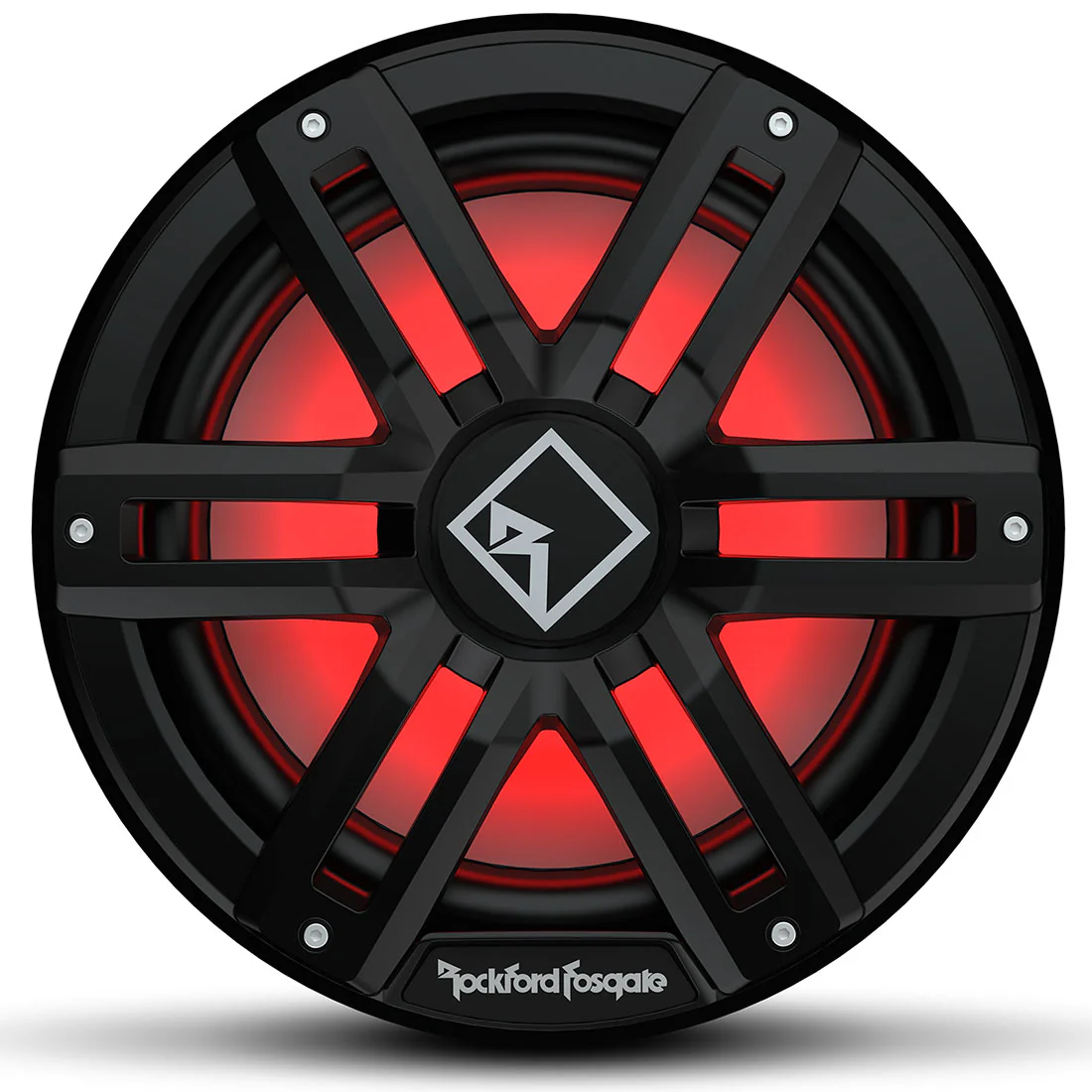 Rockford Fosgate M2D2-12IB 12" Color Optix Infinite Baffle Marine Subwoofer - Black (M2D212IB) - Image 4