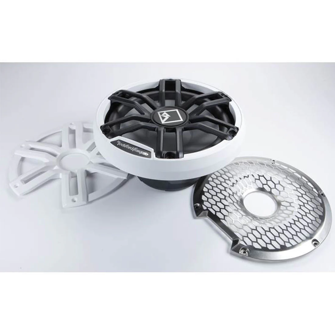 Rockford Fosgate M2D2-12S 12" Color Optix Sealed Enclosure Marine Subwoofer - White (M2D212S) - Image 3