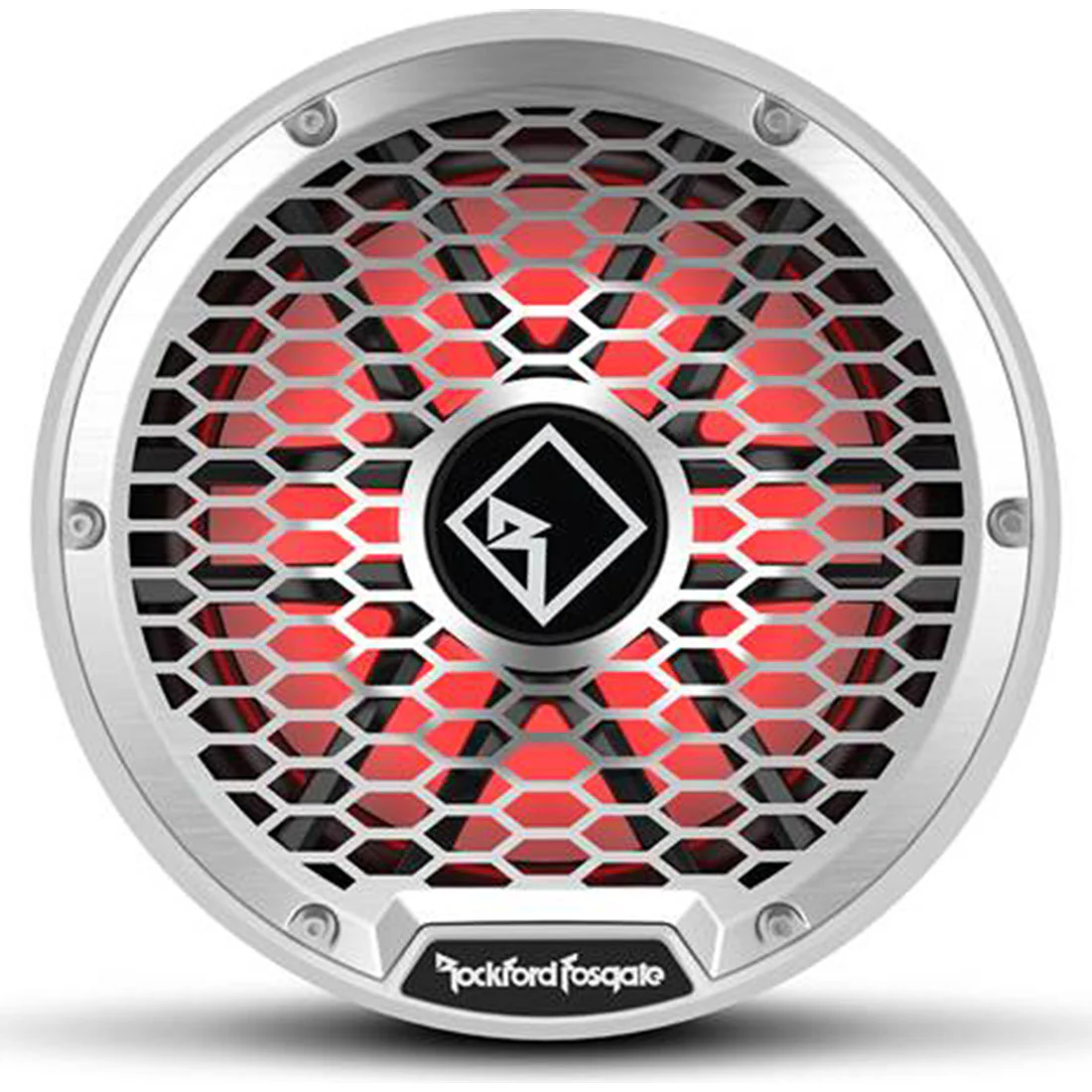 Rockford Fosgate M2D2-12S 12" Color Optix Sealed Enclosure Marine Subwoofer - White (M2D212S) - Image 6