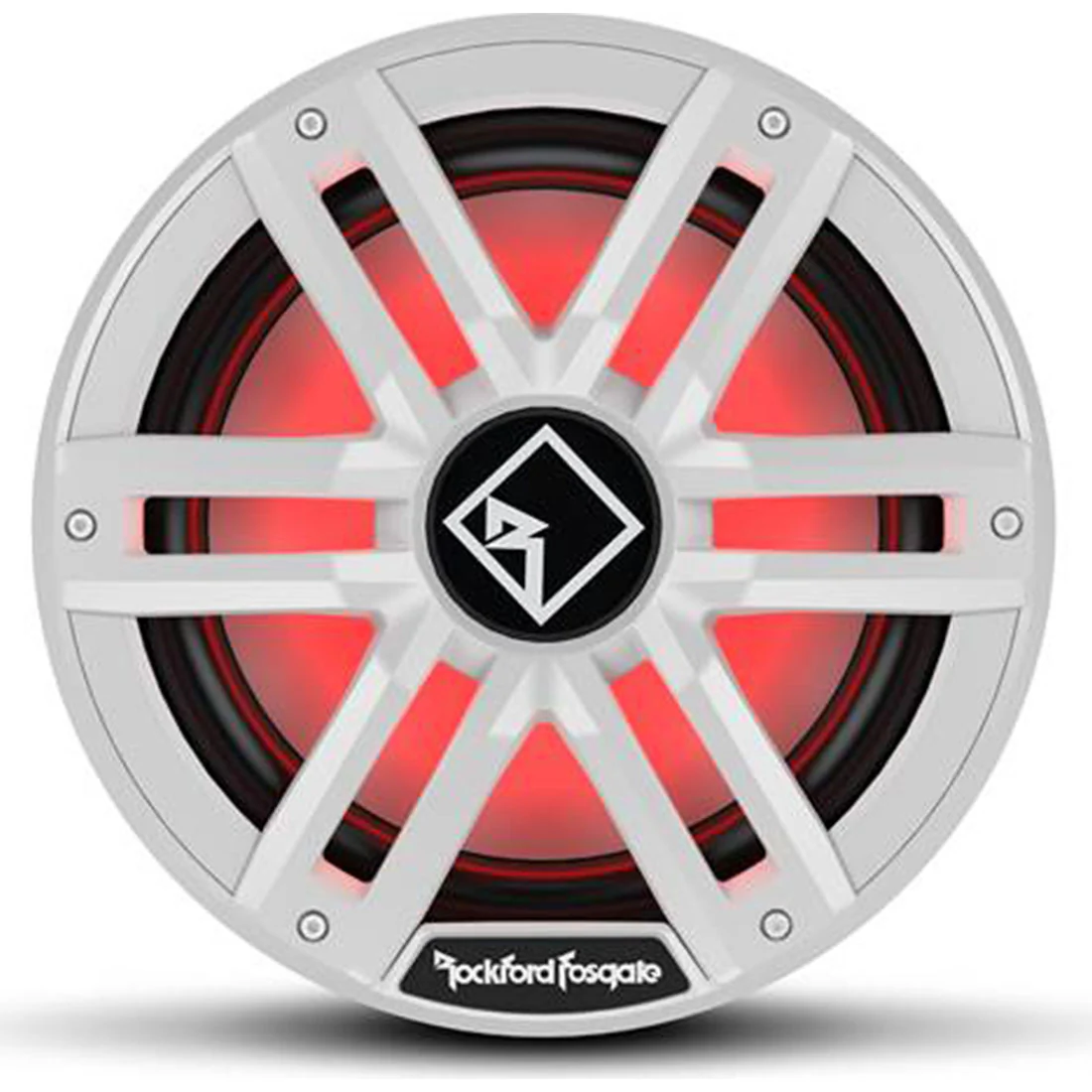 Rockford Fosgate M2D2-12S 12" Color Optix Sealed Enclosure Marine Subwoofer - White (M2D212S) - Image 7