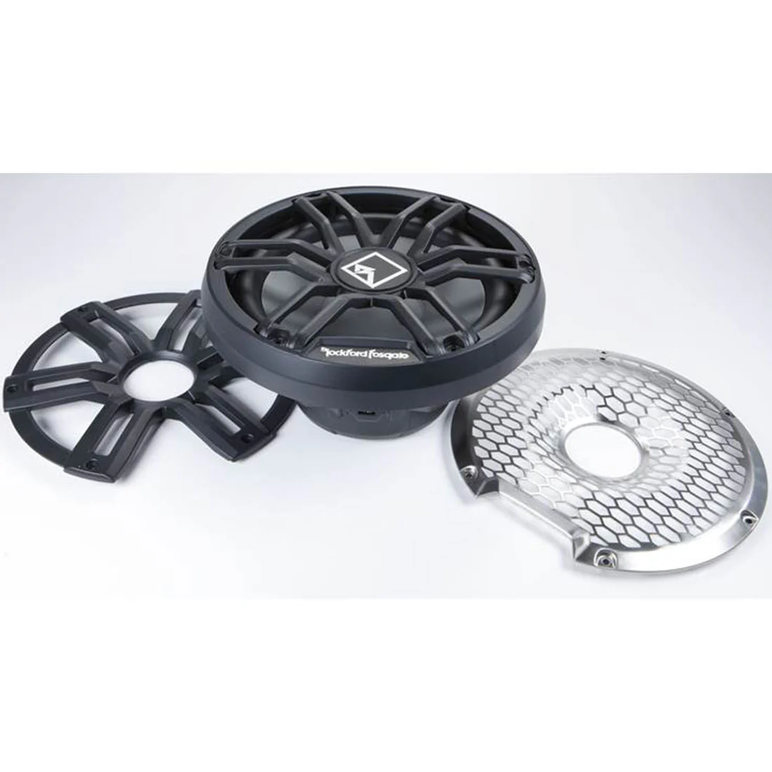 Rockford Fosgate M2D2-12SB 12" Color Optix Sealed Enclosure Marine Subwoofer - Black (M2D212SB) - Image 2