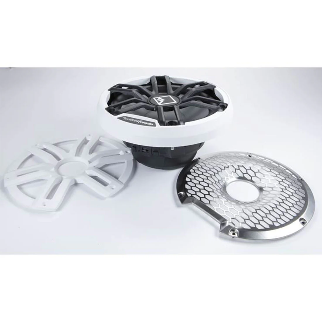 Rockford Fosgate M2D4-12I 12" Color Optix Infinite Baffle Marine Subwoofer - White (M2D412I) - Image 8