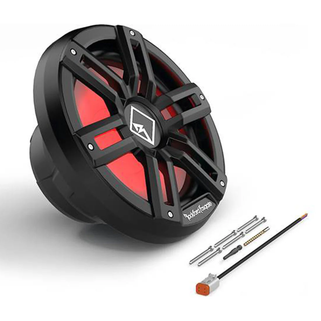 Rockford Fosgate M2D4-12IB 12" Color Optix Infinite Baffle Marine Subwoofer - Black (M2D412IB) - Image 8