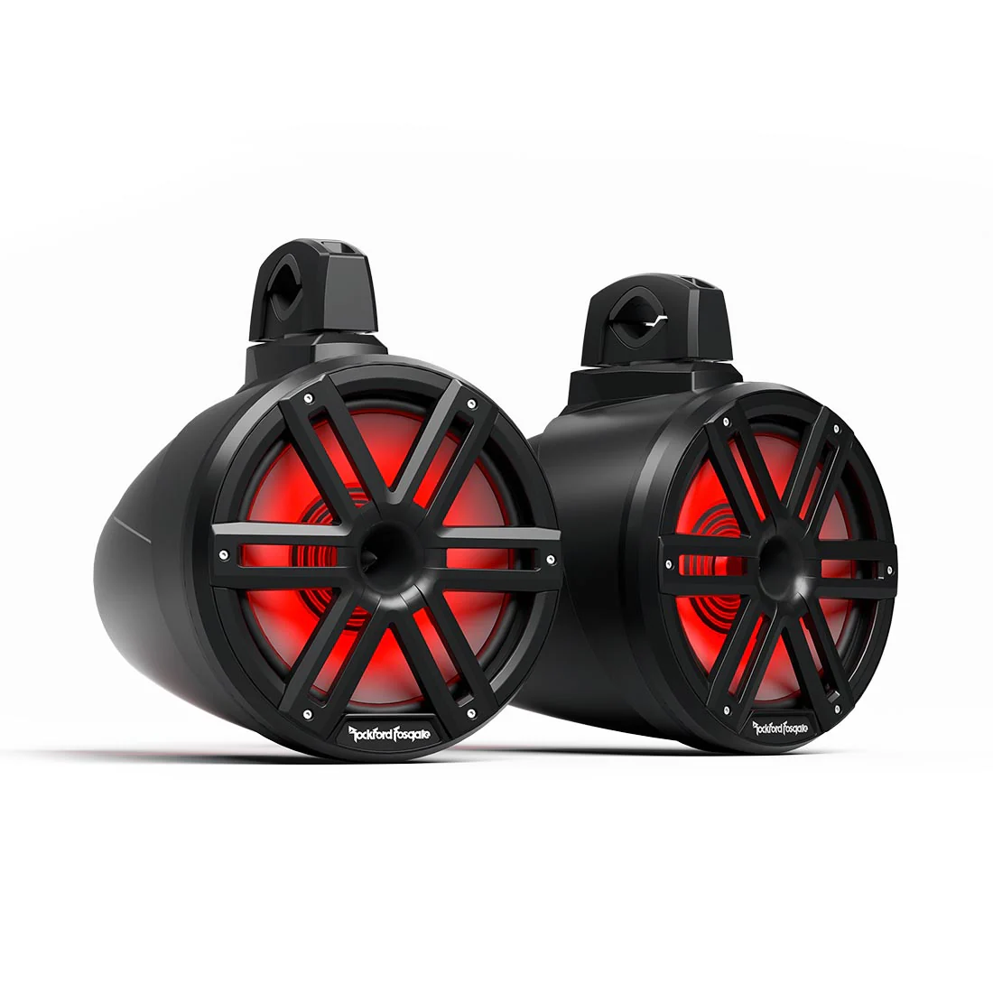 Rockford Fosgate M2WL-10HB M2 10" Color Optix 2-Way Horn Loaded Tower Marine Speakers - Black (M2WL10HB)