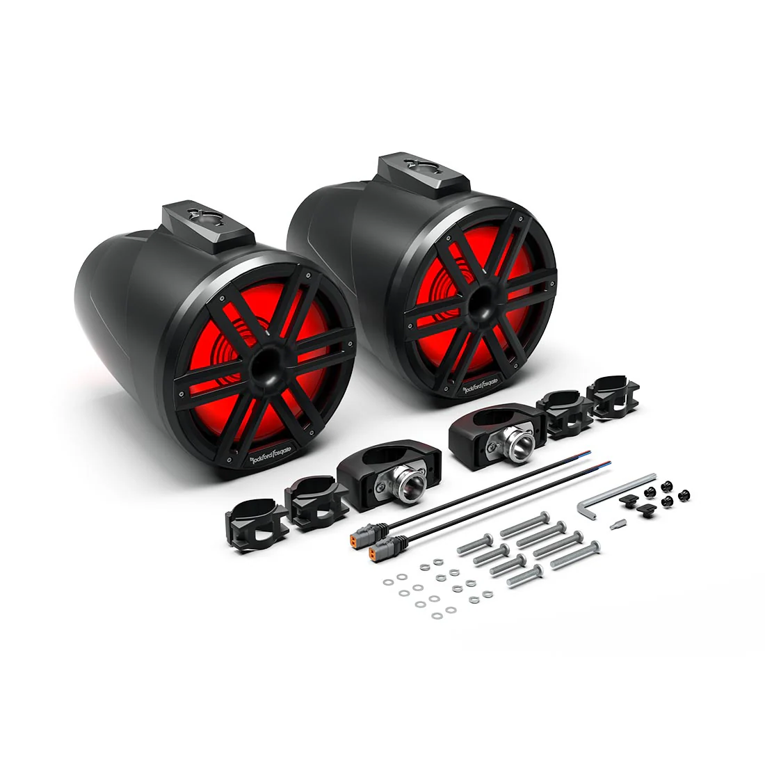 Rockford Fosgate M2WL-10HB M2 10" Color Optix 2-Way Horn Loaded Tower Marine Speakers - Black (M2WL10HB) - Image 7