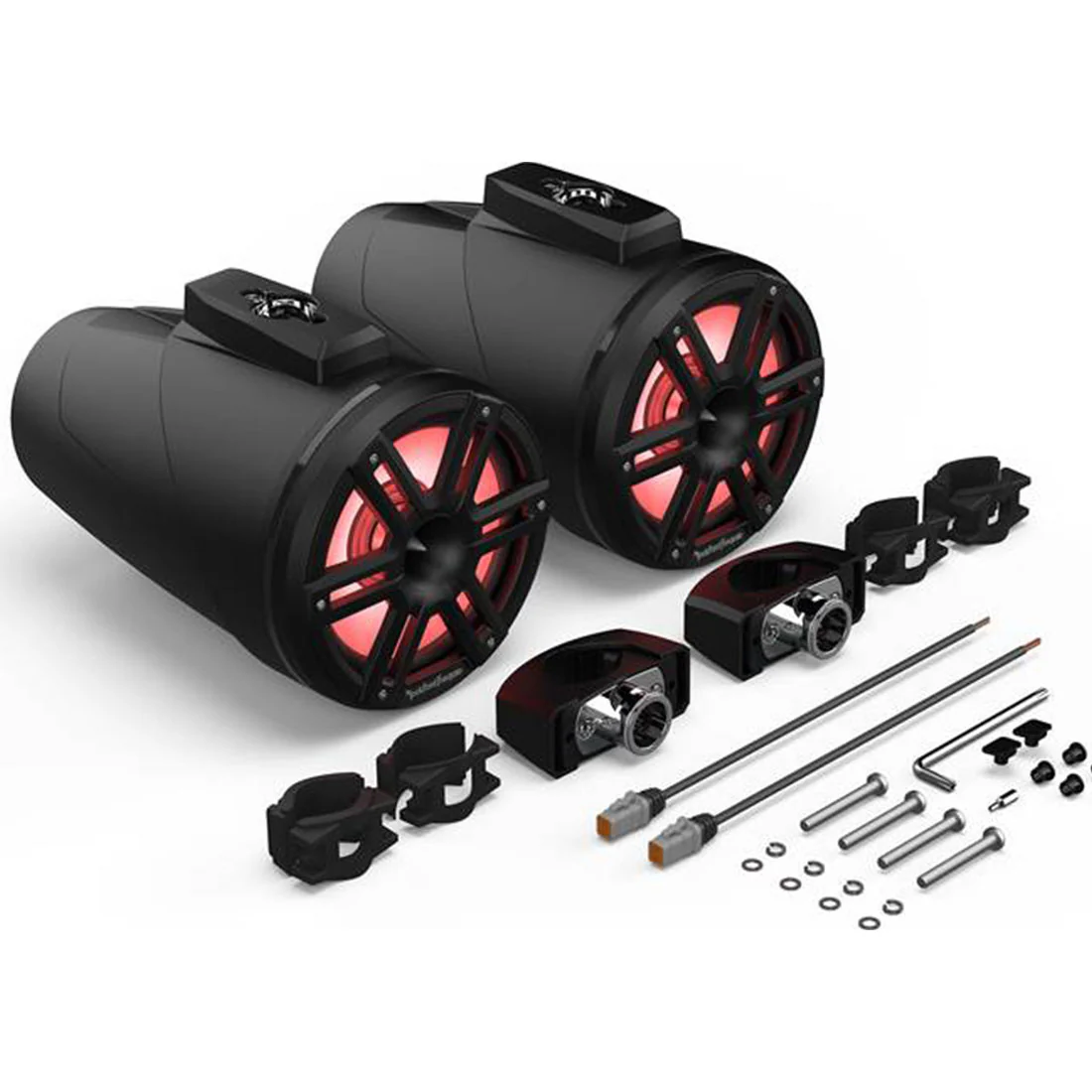 Rockford Fosgate M2WL-8HB 8" Color Optix Horn Wake Tower Speakers - Black - Pair (M2WL8HB) - Image 7