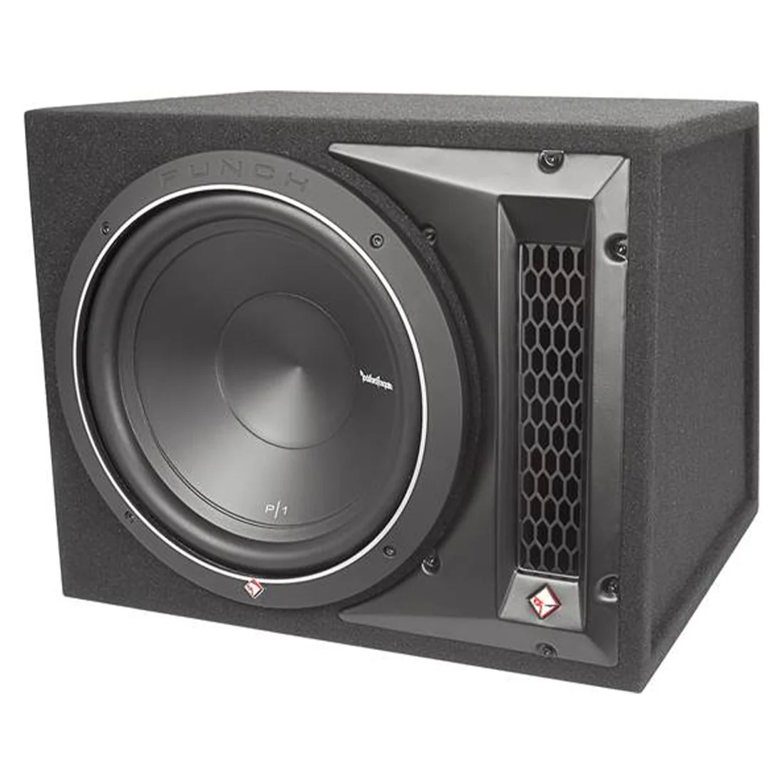Rockford Fosgate P1-1X10 Punch Single P1 10" Loaded Subwoofer Enclosure (P11X10) - Image 3