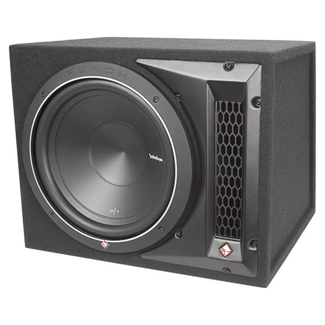 Rockford Fosgate P1-1X12 Punch Single P1 12" Loaded Subwoofer Enclosure (P11X12) - Image 3
