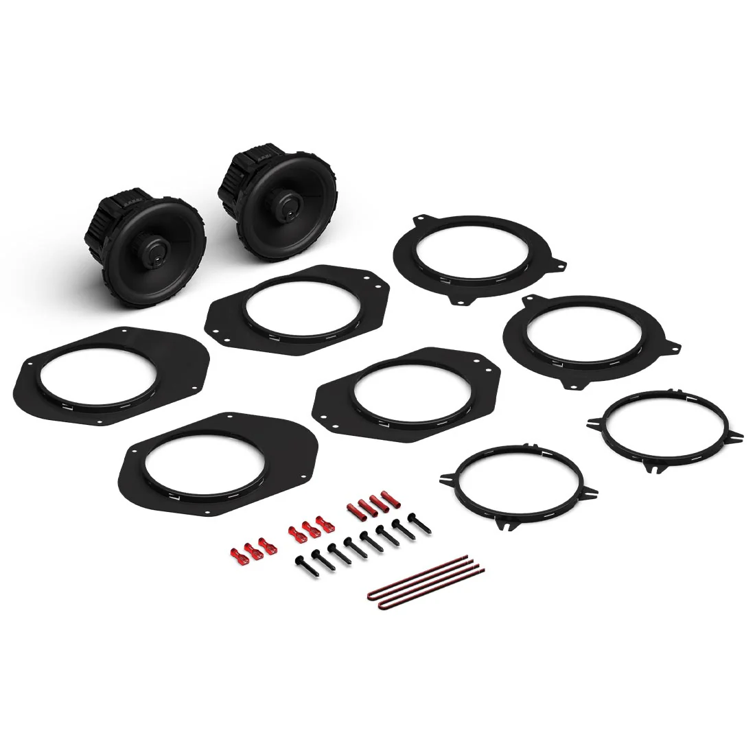 Rockford Fosgate P1V2-5 Punch P1 5.25" 3-Way Coaxial Speakers - Pair - Image 6