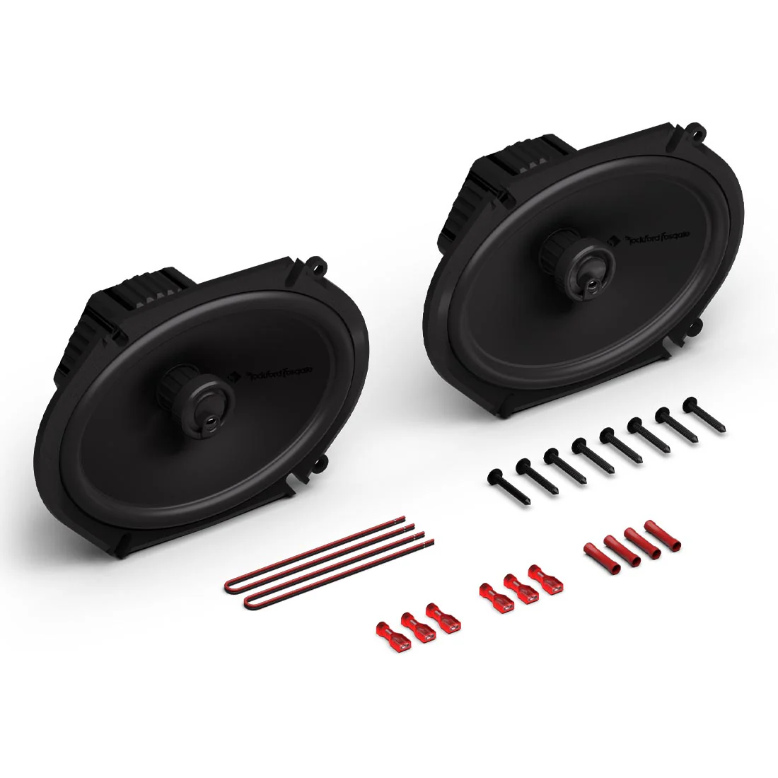 Rockford Fosgate P1V2-68 Punch P1 6"x8" 3-Way Coaxial Speakers - Pair - Image 6