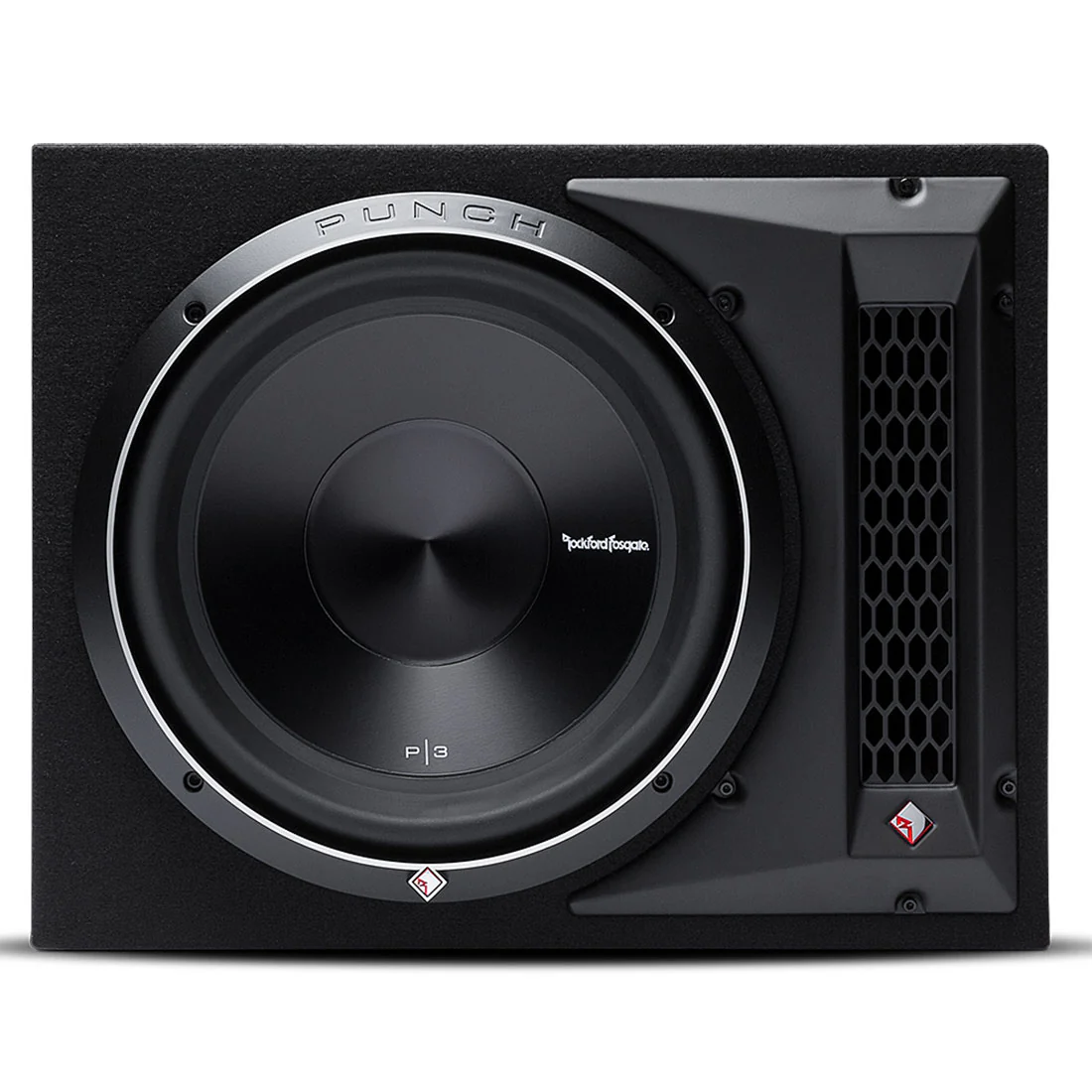 Rockford Fosgate P3-1X12 Punch Single P3 12" Loaded Enclosure with Subwoofer (P31X12)