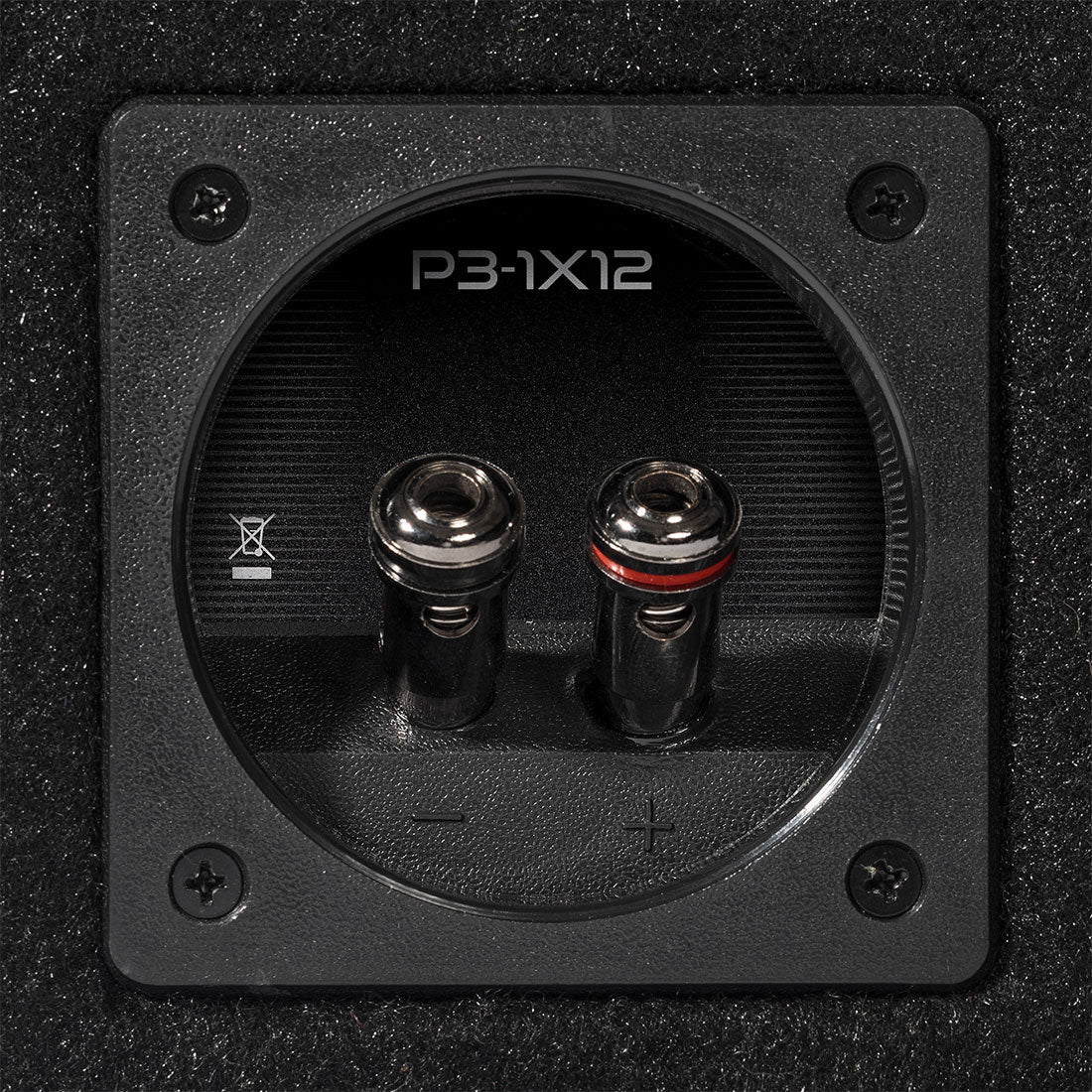 Rockford Fosgate P3-1X12 Punch Single P3 12" Loaded Enclosure with Subwoofer (P31X12) - Image 4