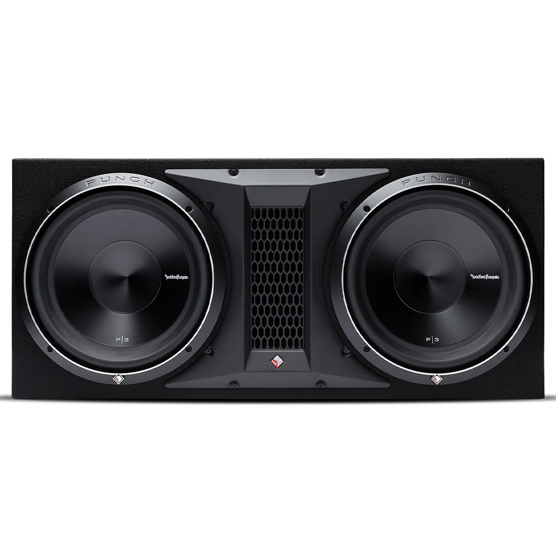 Rockford Fosgate P3-2X12 Punch Dual P3 12" Loaded Enclosure with Subwoofer (P32X12)