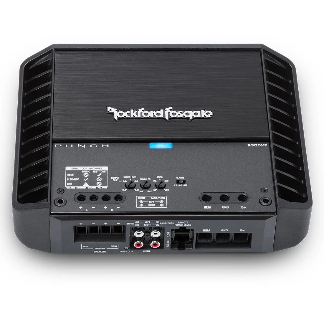Rockford Fosgate P300X2 Punch 300 Watt 2-Channel Amplifier (P300X2) - Image 8