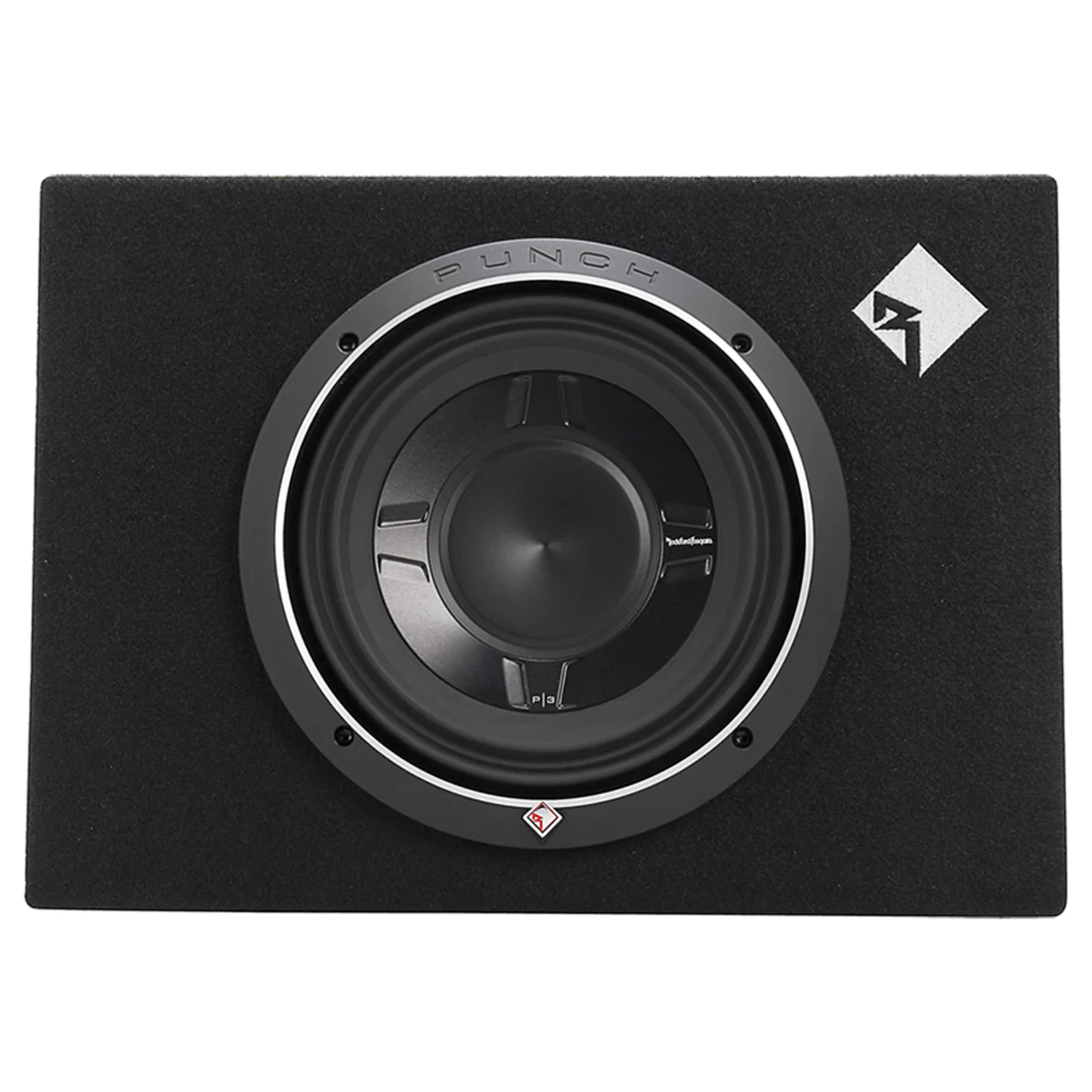 Rockford Fosgate P3S-1X10 10" Shallow Loaded Subwoofer Enclosure (P3S1X10)