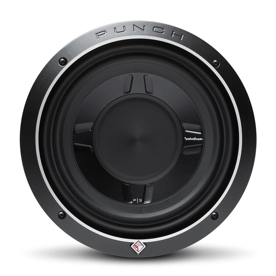 Rockford Fosgate P3SD2-10 Punch Stage 3 10" Shallow 2-Ohm DVC Subwoofer (P3SD210)
