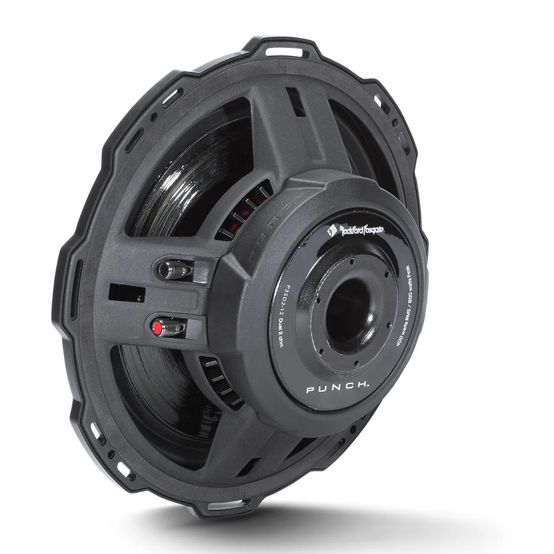 Rockford Fosgate P3SD4-12 Punch Stage 3 12" Shallow 4-Ohm DVC Subwoofer (P3SD412) - Image 4