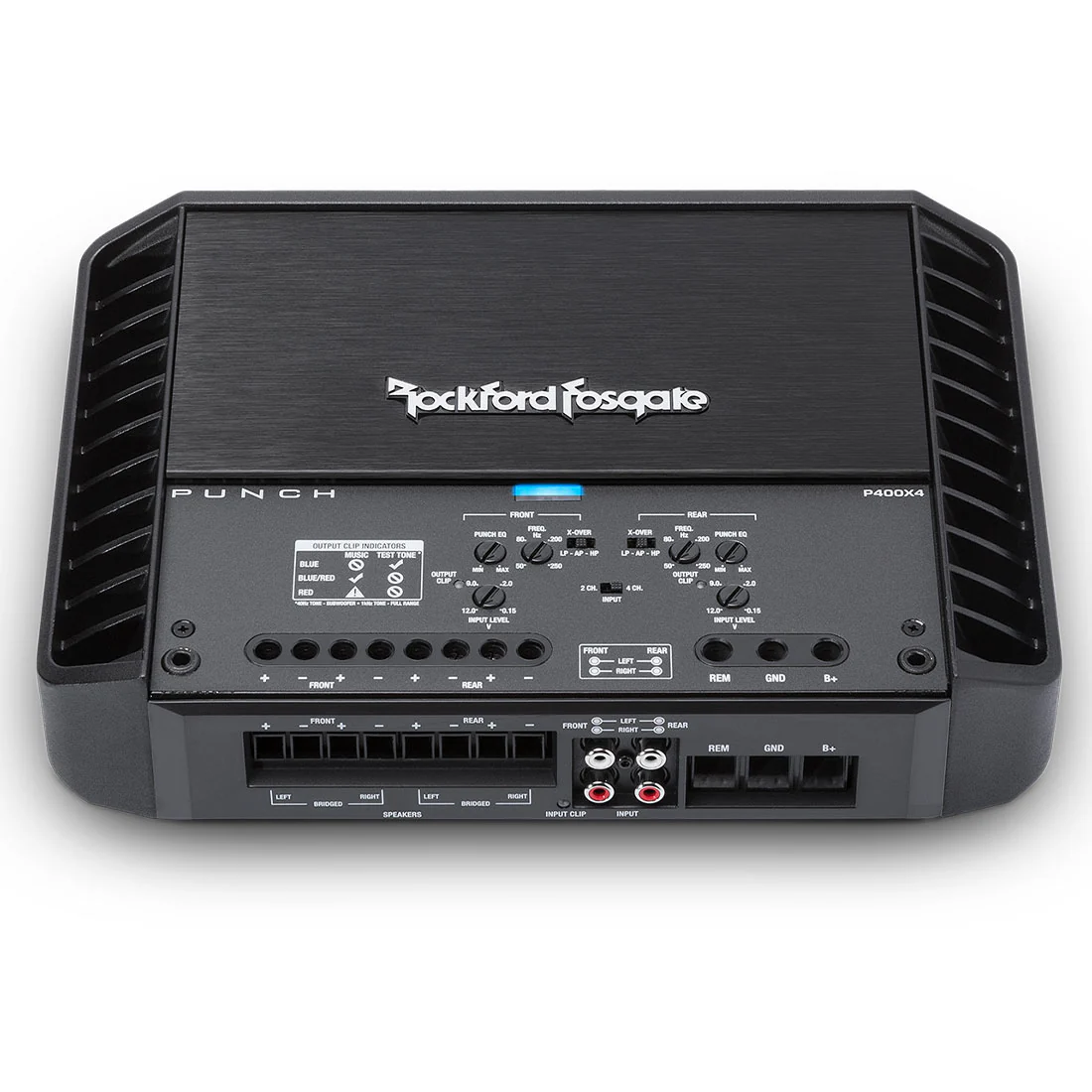 Rockford Fosgate P400X4 Punch 400 Watt 4-Channel Amplifier (P400X4) - Image 9